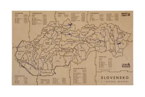 Mapucle Slovensko regióny